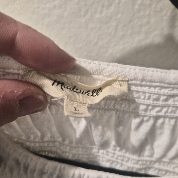 Madewell Smocked Tank Top - Picture 6 of 6